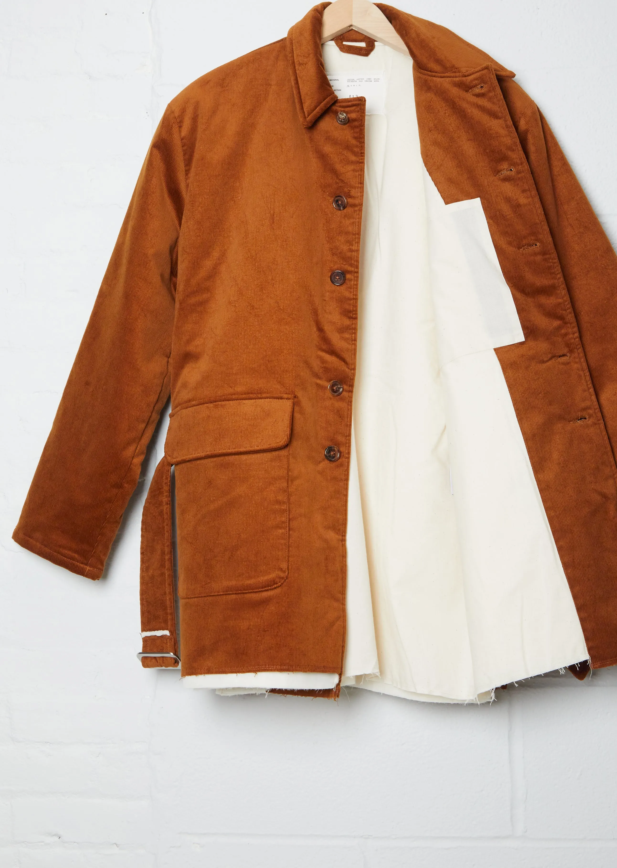 70's Puffed Down Cord Jacket