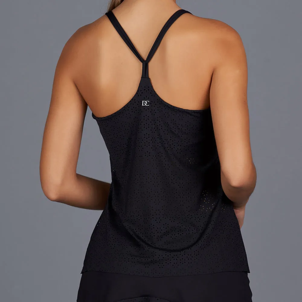 All Season Spaghetti-Strap Top (black)