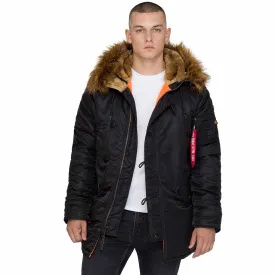 Alpha Industries N3B Slim Fit Parka VF 59 Black