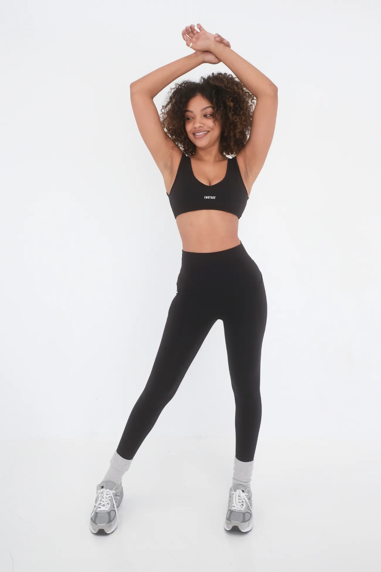 Alpine Pocket Leggings - Black