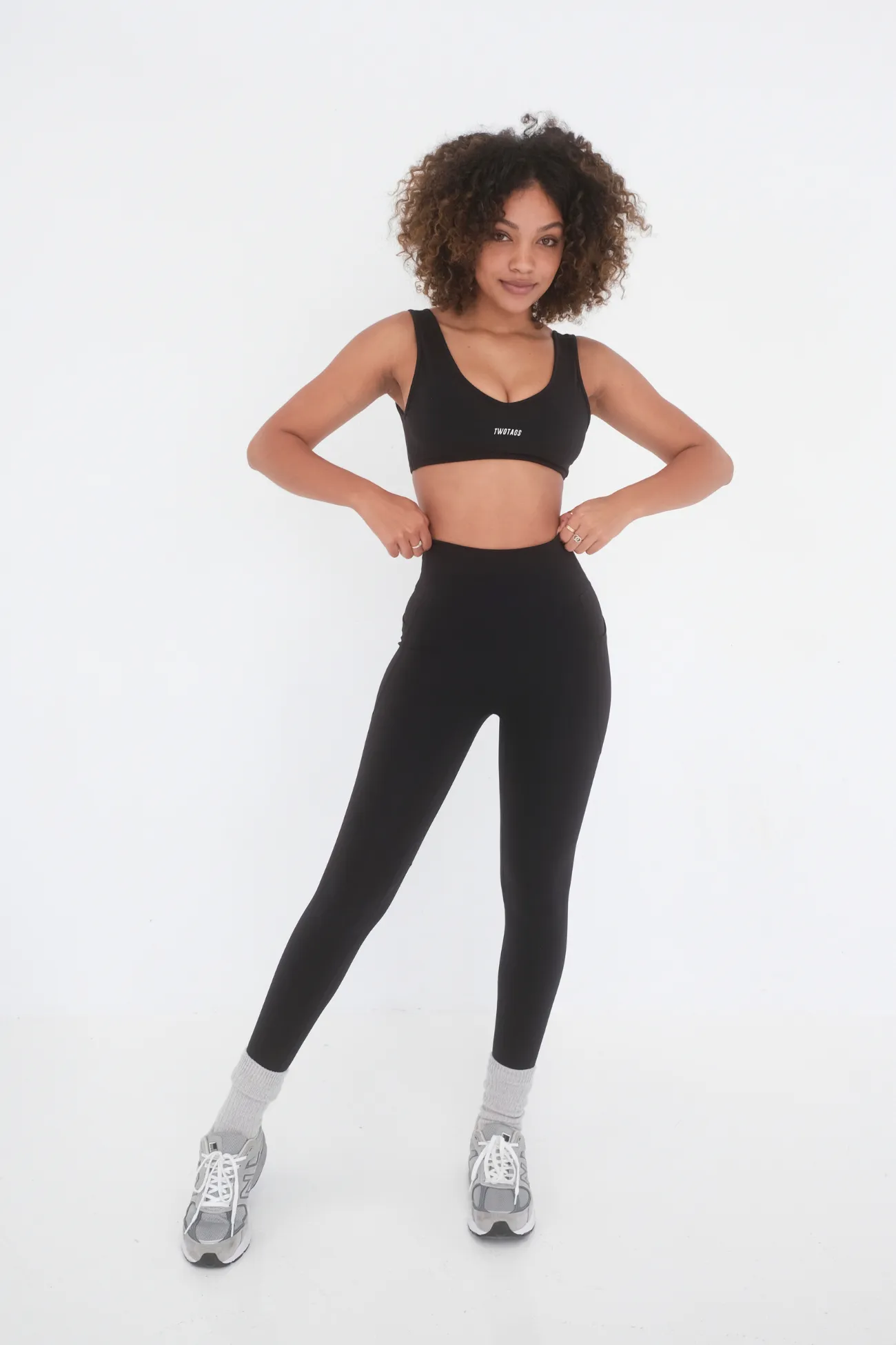 Alpine Pocket Leggings - Black