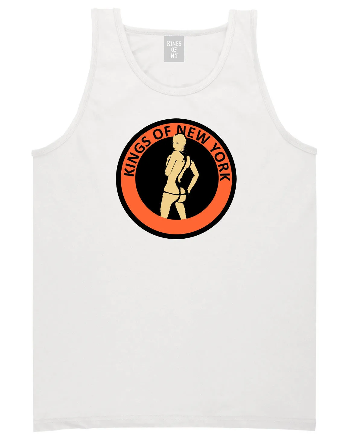 Amber Twerk Kings Of New York Logo Tank Top