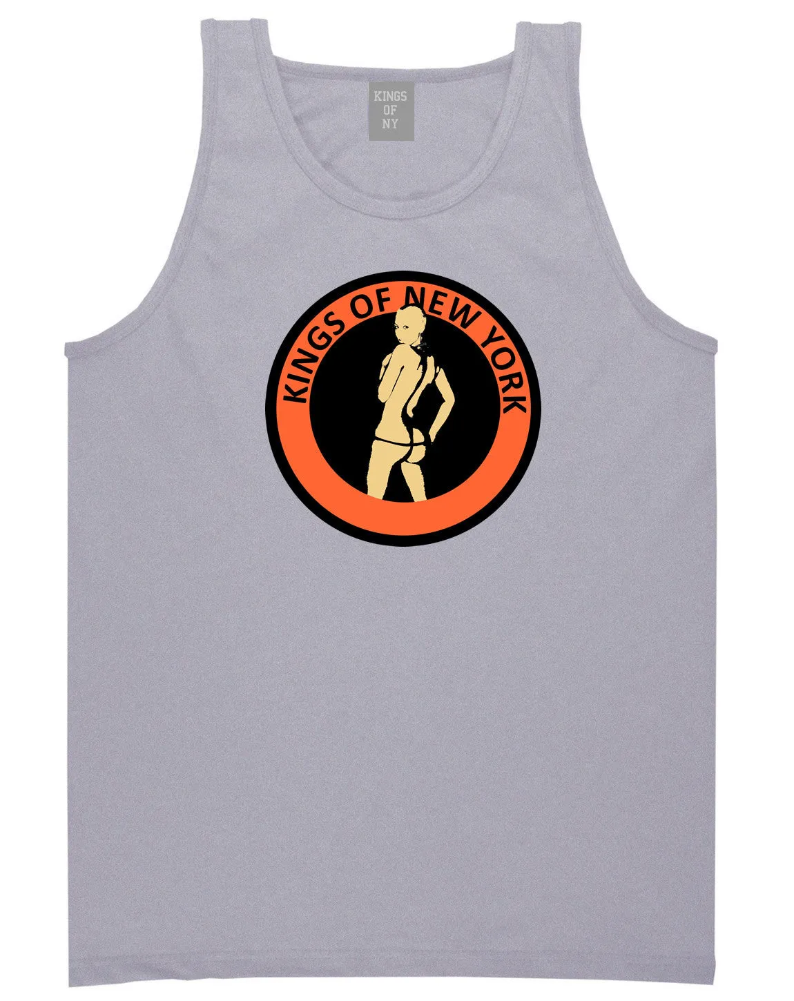 Amber Twerk Kings Of New York Logo Tank Top