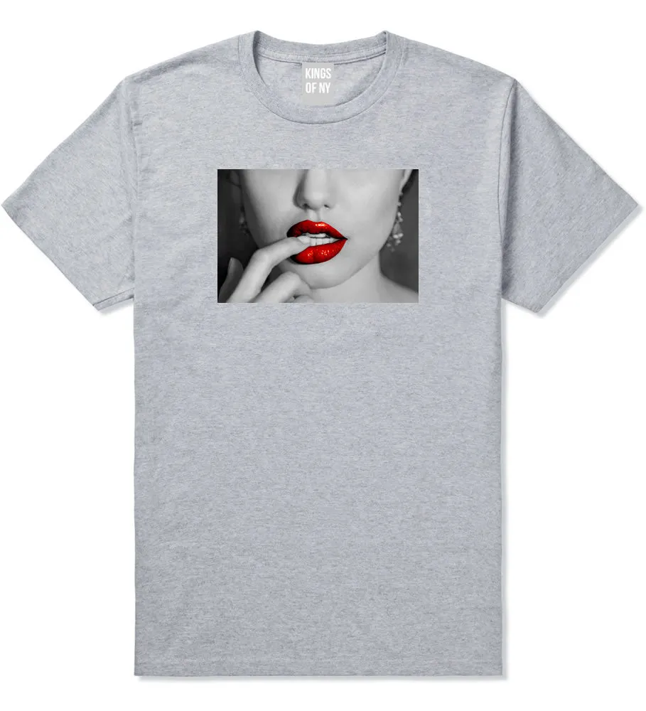 Angelina Red Lips Sexy T-Shirt