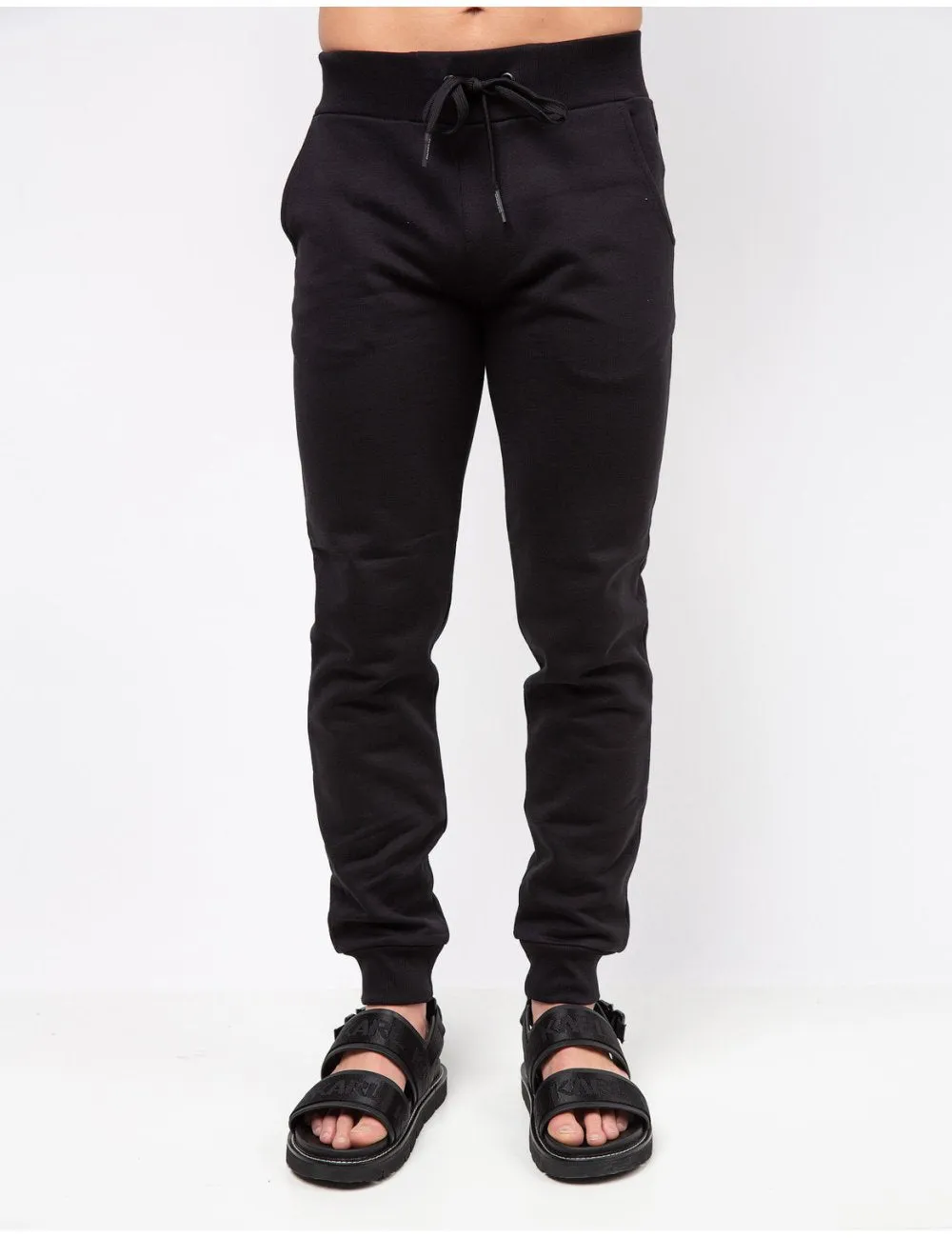 Back Pocket Logo Sweatpants (Black) - I24B01063009000