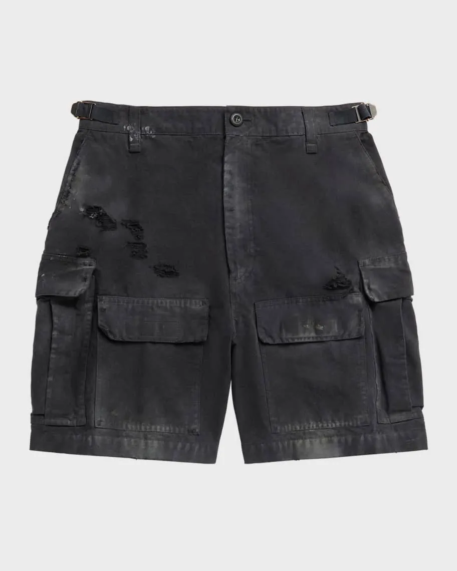 Balenciaga Men's Oversized Cargo Shorts