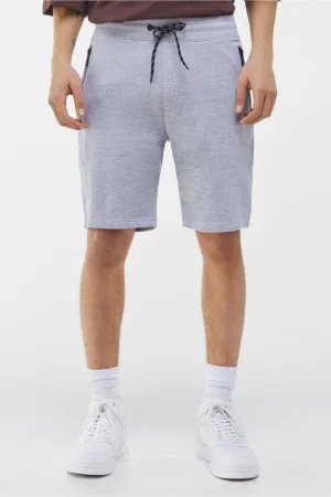 Black Drawstring Shorts Grey