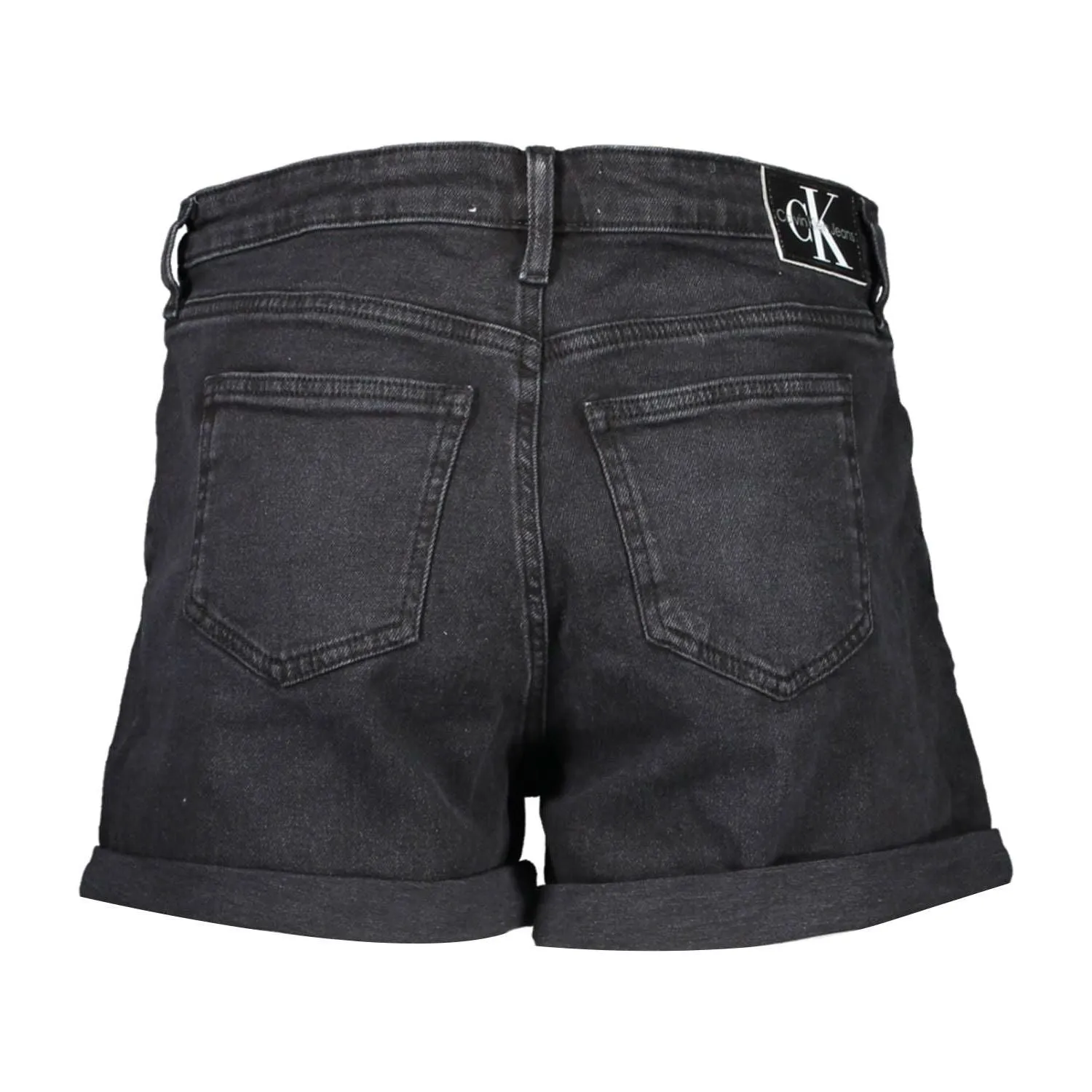 Calvin Klein Black Cotton Women Shorts