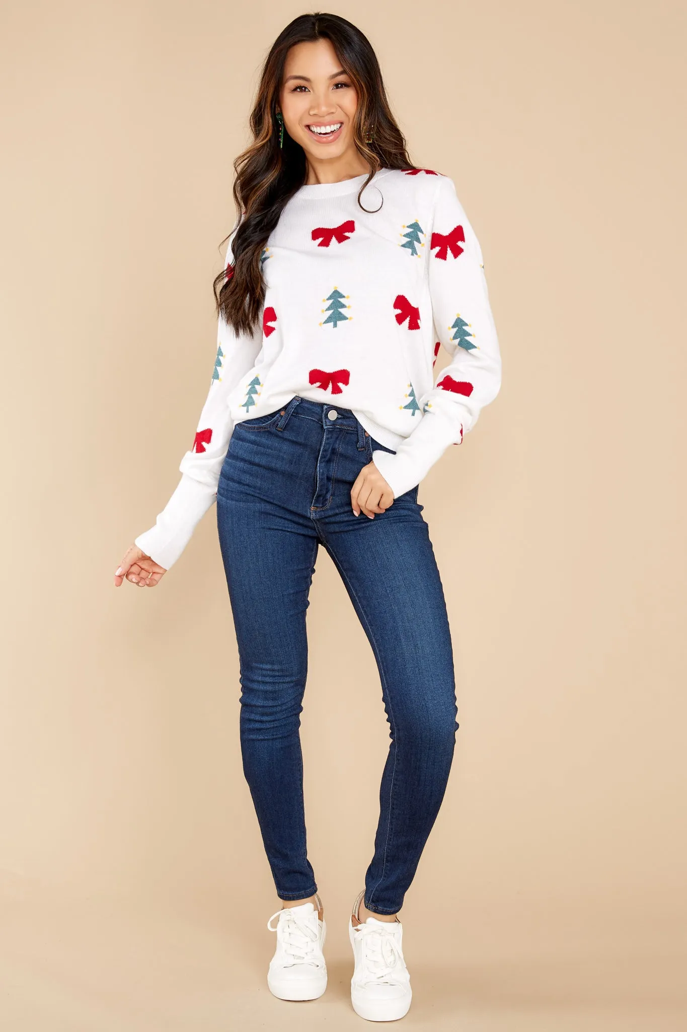 Christmas Wish Ivory Sweater