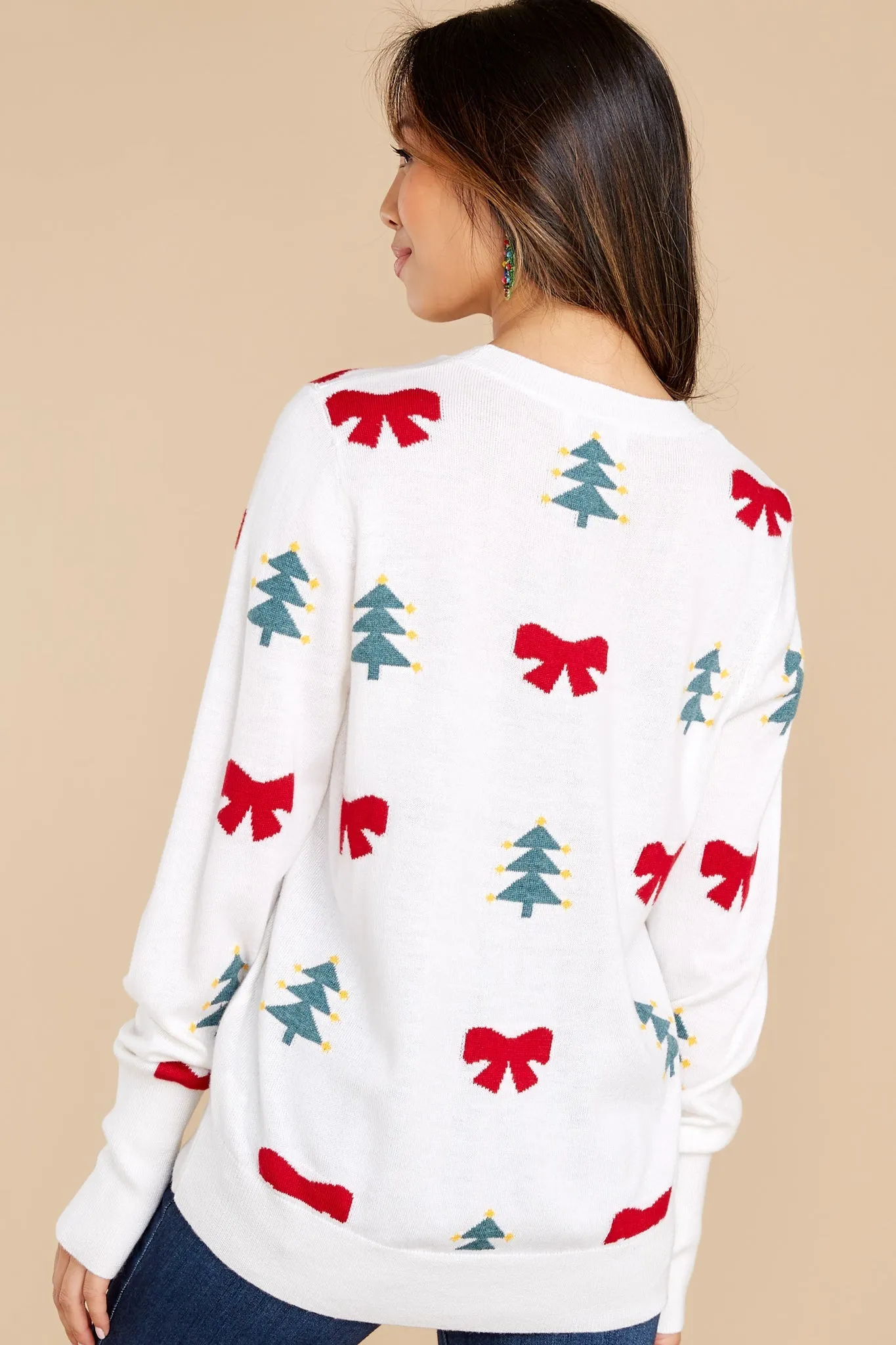 Christmas Wish Ivory Sweater