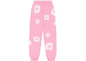 DENIM TEARS COTTON WREATH SWEATPANTS PINK