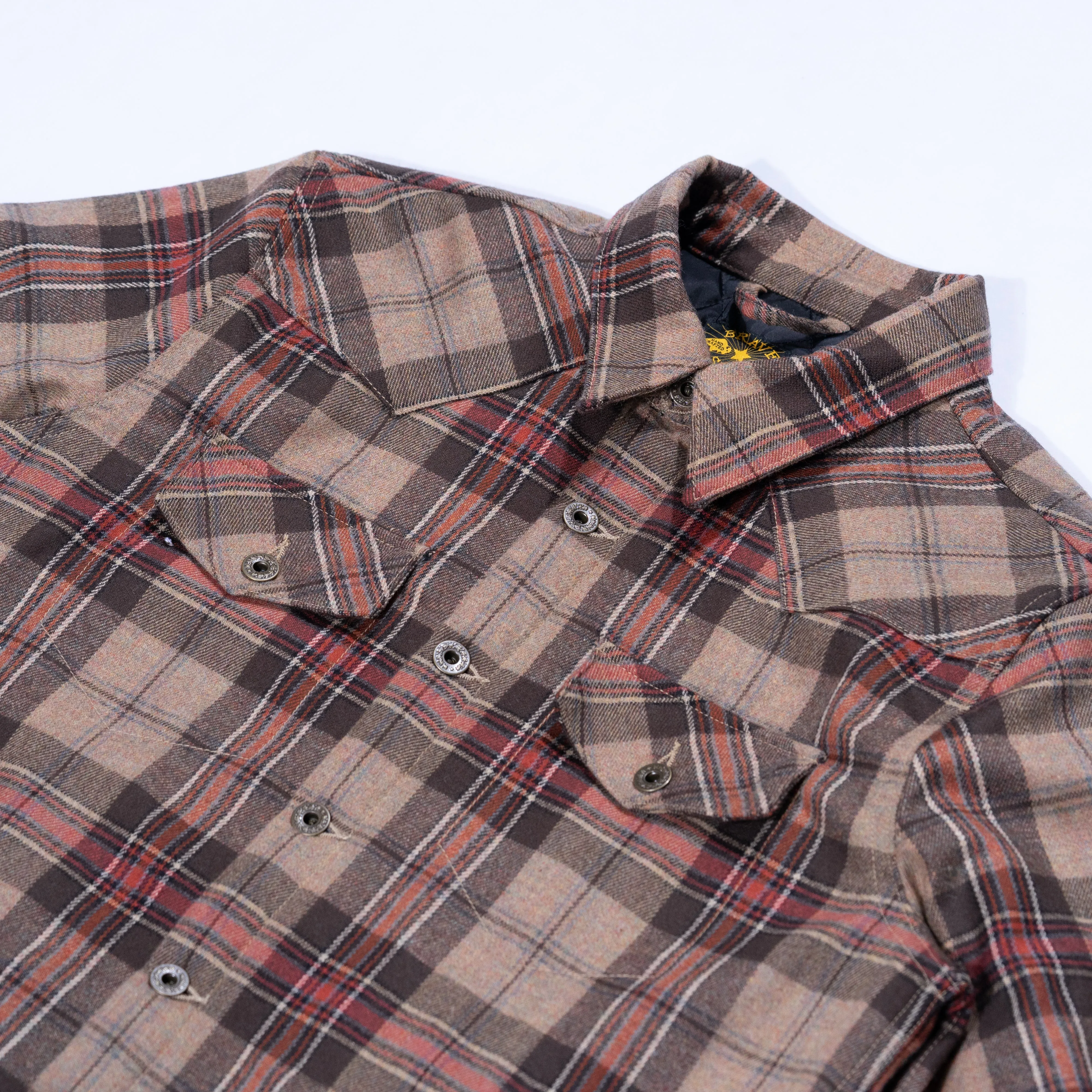 Deputy CPO Flannel Shirt Japanese Merino Wool