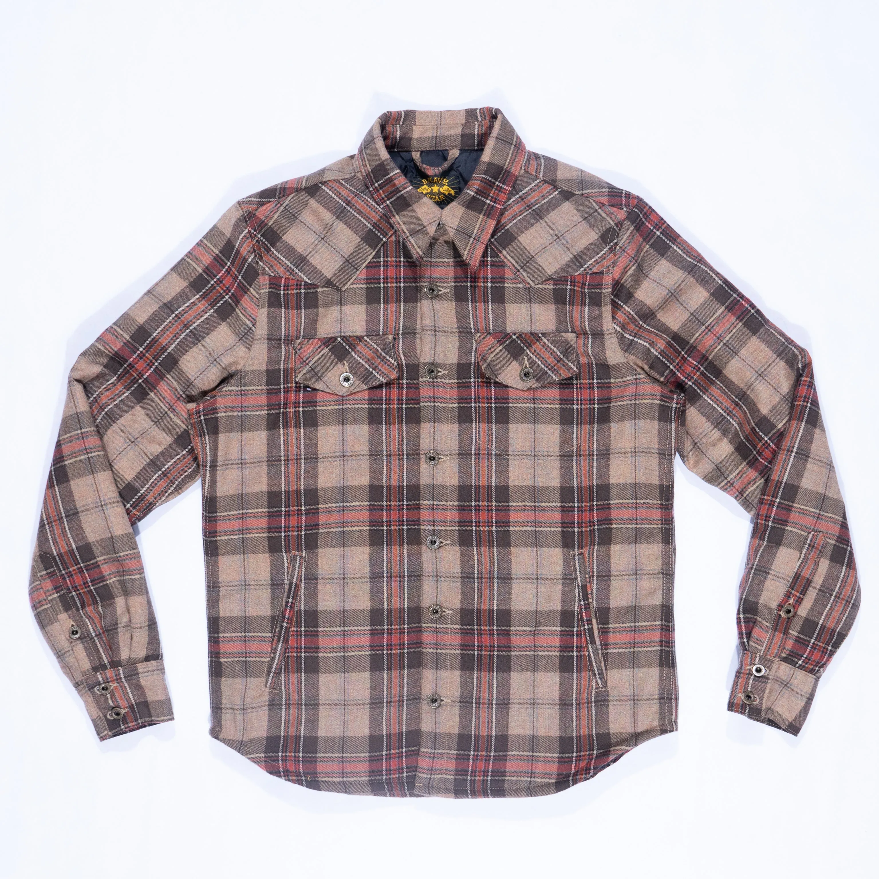 Deputy CPO Flannel Shirt Japanese Merino Wool