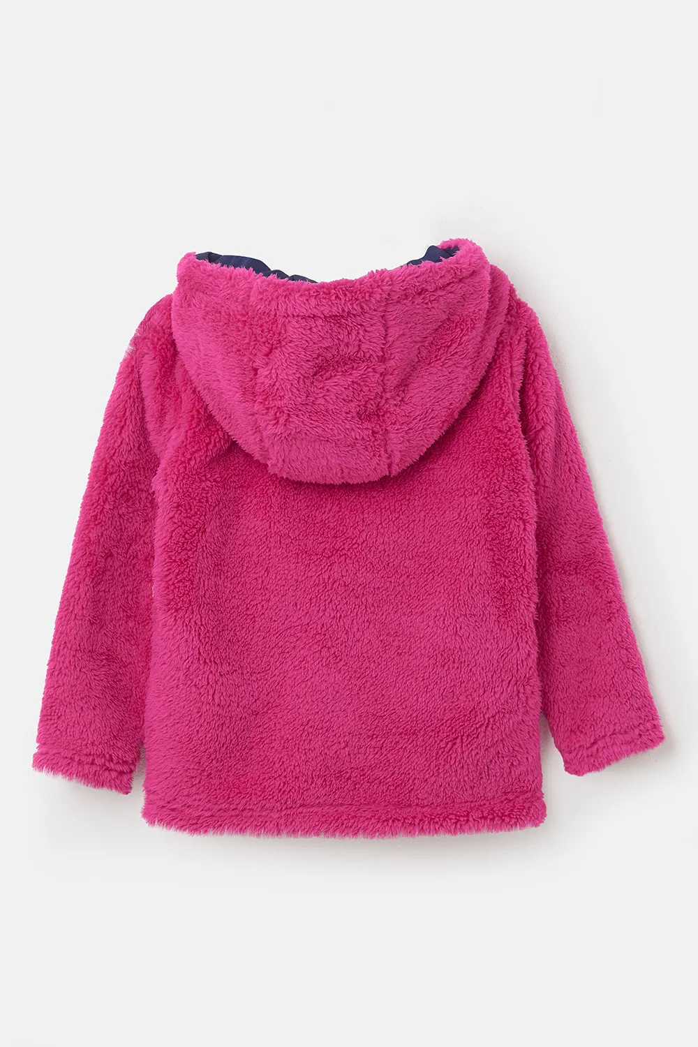 Gracie Sherpa Fleece - Bright Pink