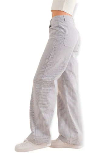 Harley's Cargo Stripe Wide Leg Pants