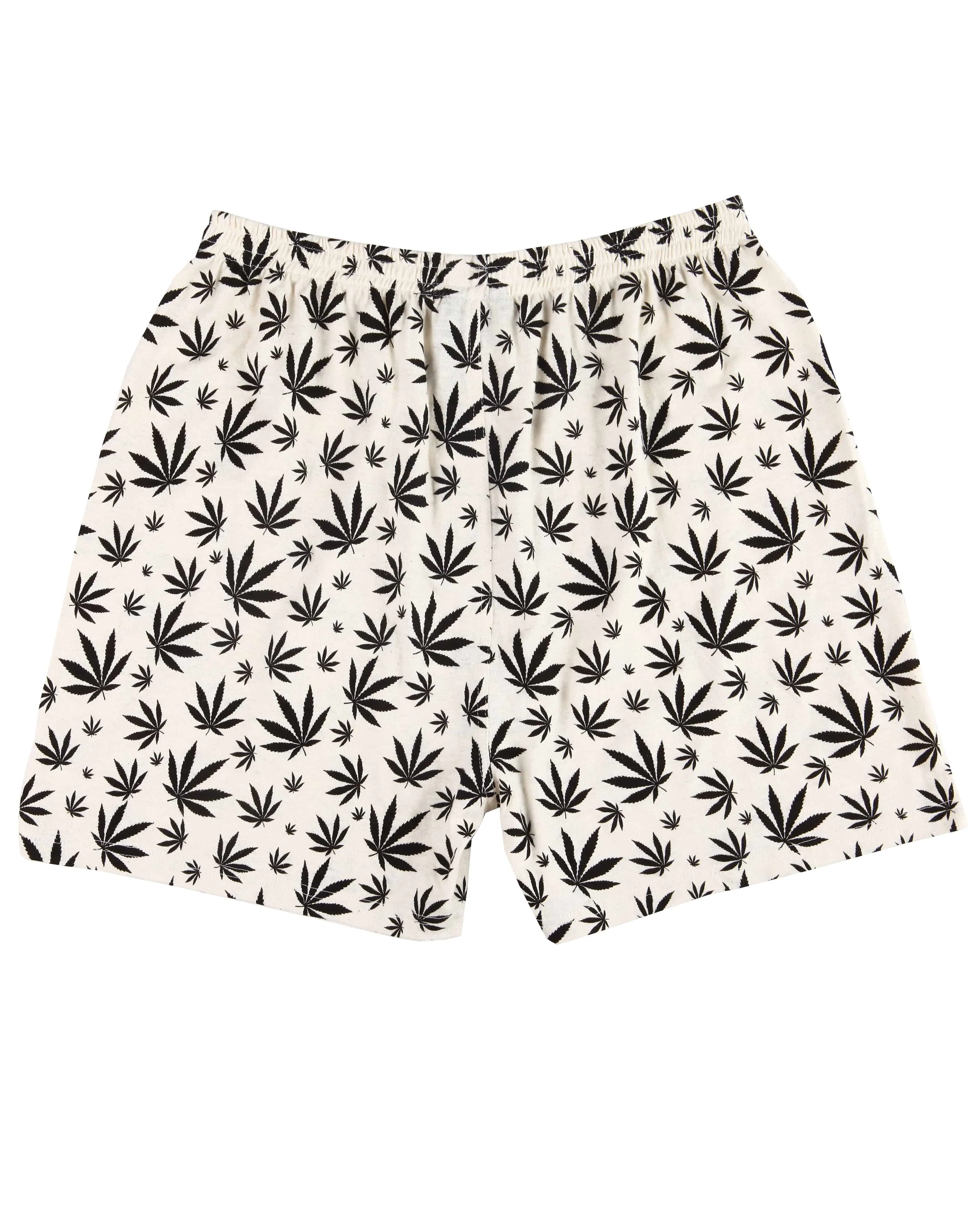 HEMP LEAF BOXER SHORTS