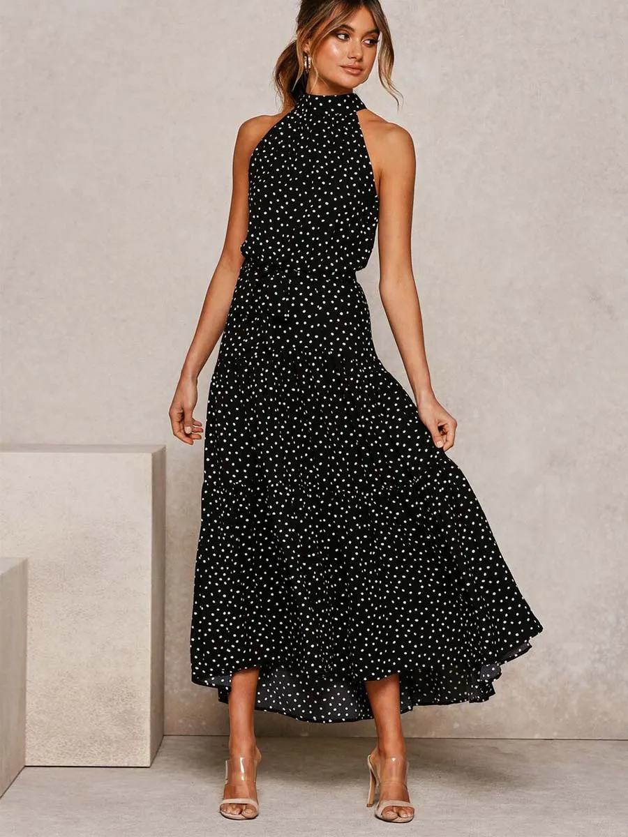 iForgirls Polka Dot Print Dress