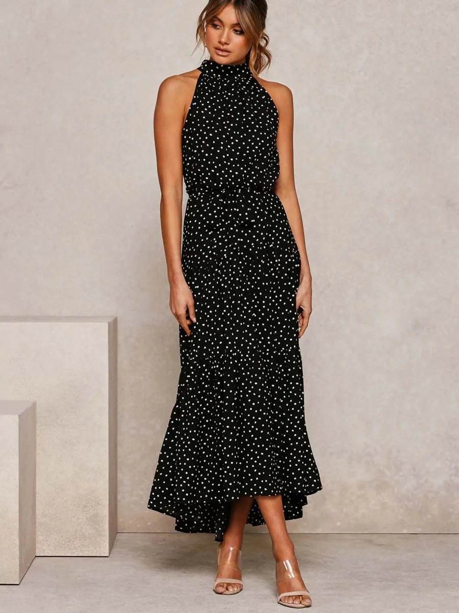 iForgirls Polka Dot Print Dress