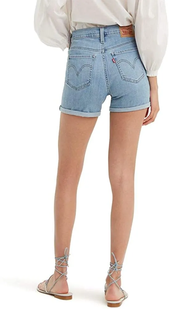 Levi's Women's Mid Length Shorts - Oahu Clouds