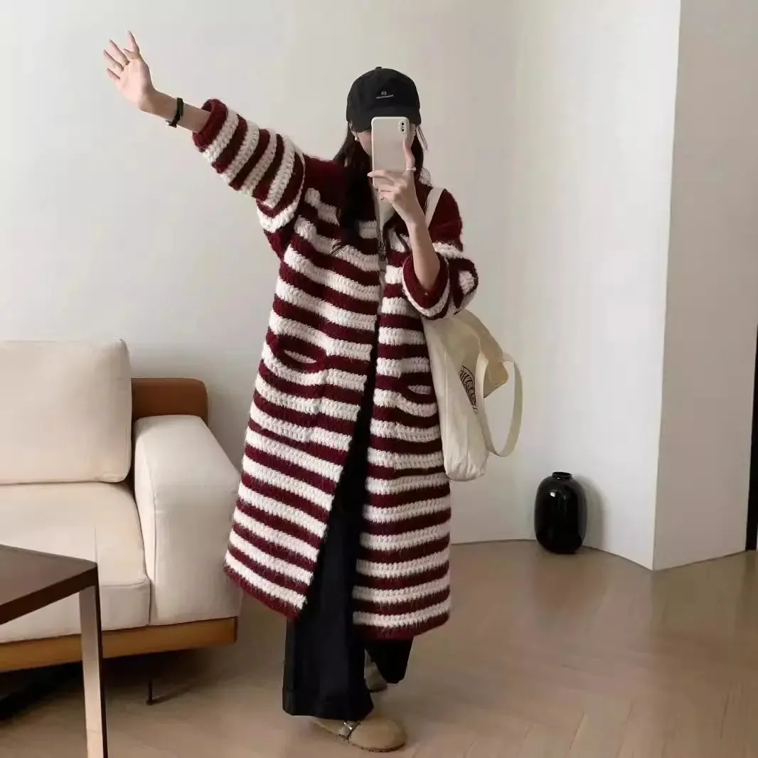 Loose And Lazy Style Sweater Coat Female Autumn Design Blouse