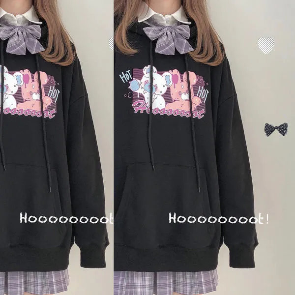 Melting Candy Bear Hoodie