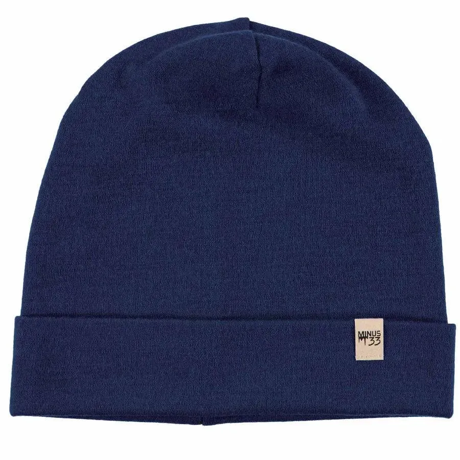 Minus33 | 100% Merino Wool Ridge Cuff Beanie | Lightweight