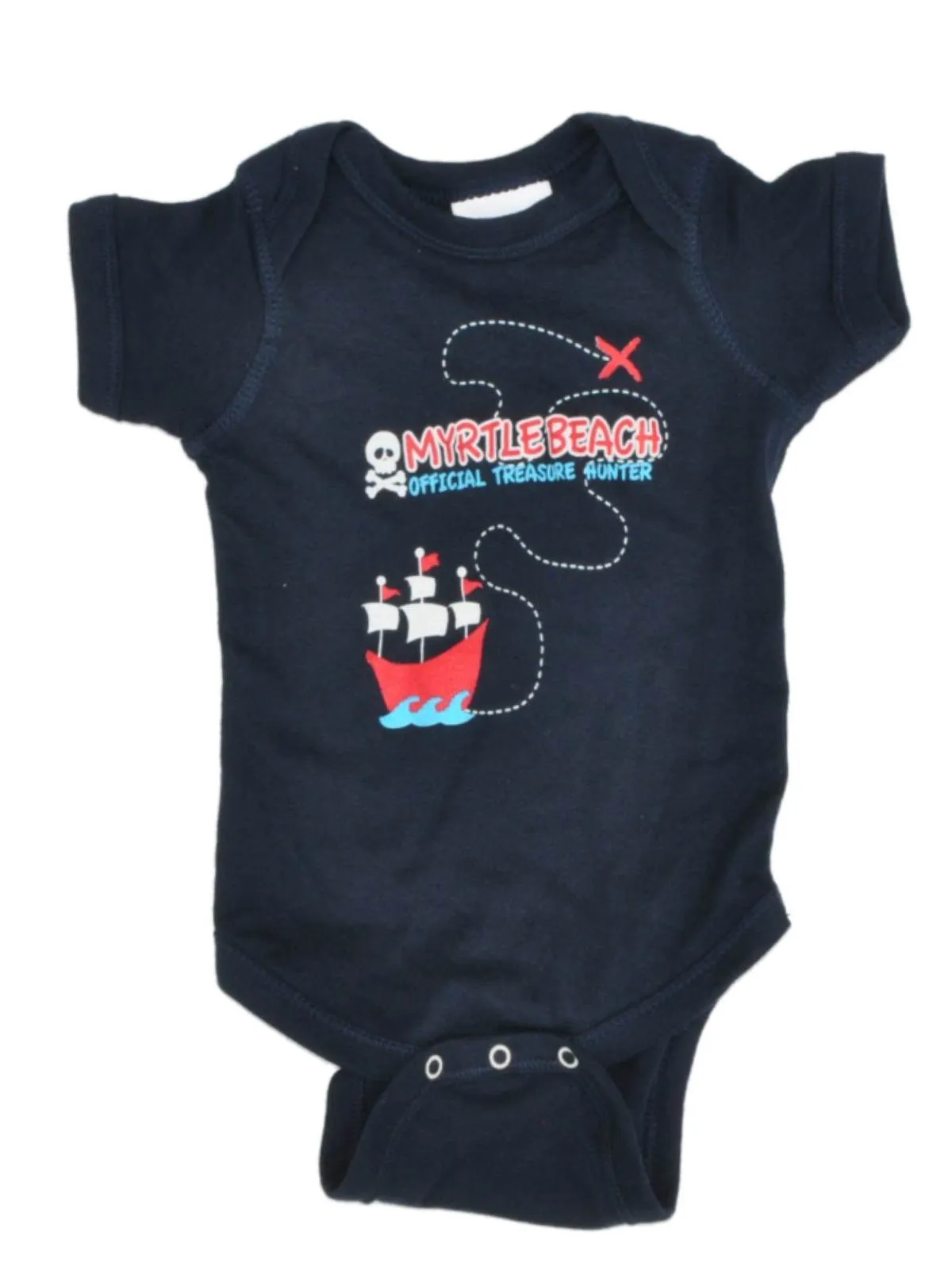 Myrtle Beach Official Treasure Hunter SAAG Baby Infant One Piece Outfit