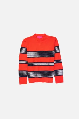 Nora Rollie Stripe V-Neck