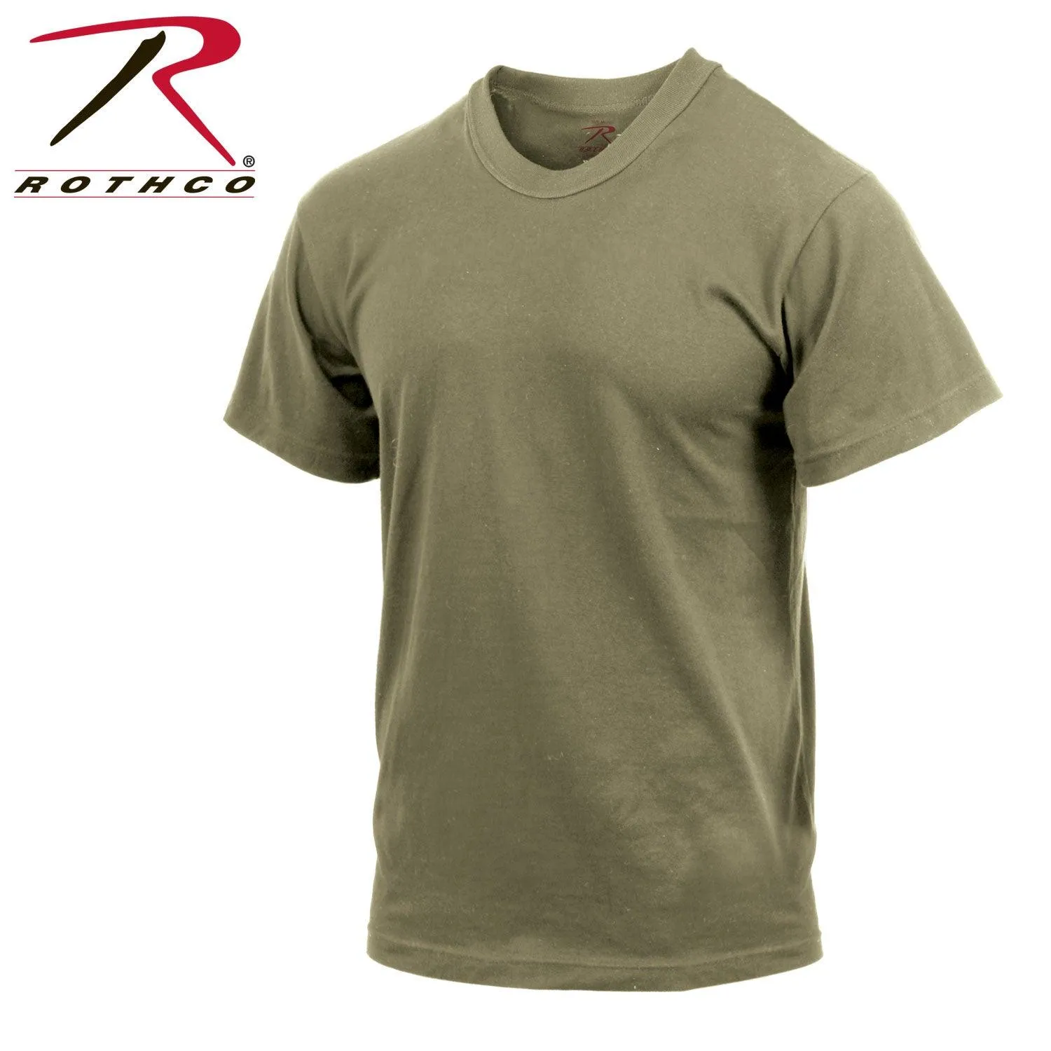 Rothco Solid Color 100% Cotton T-Shirt