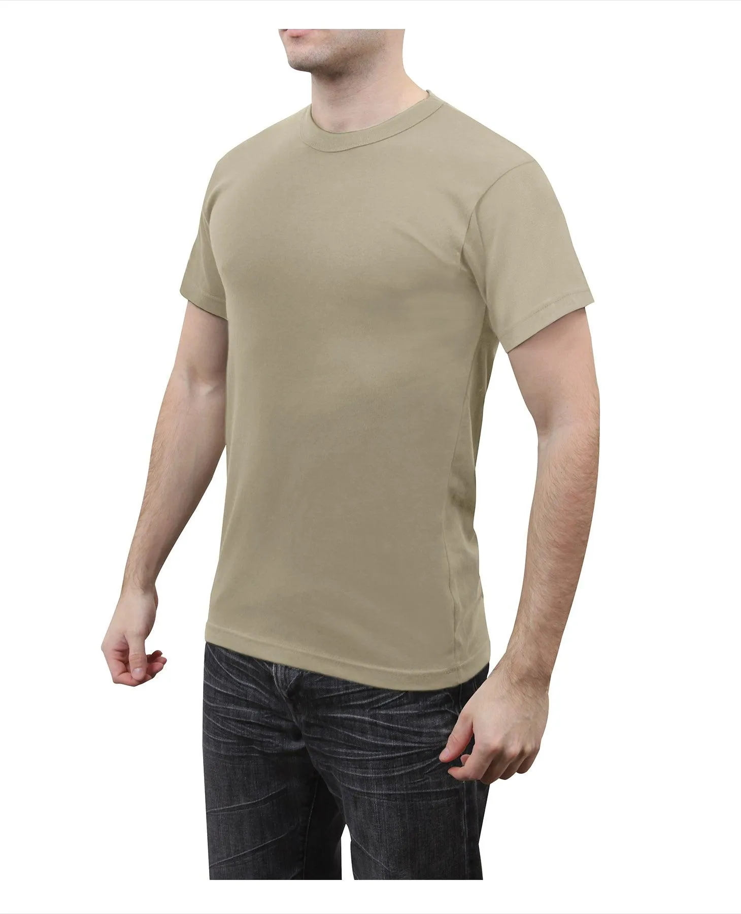 Rothco Solid Color 100% Cotton T-Shirt