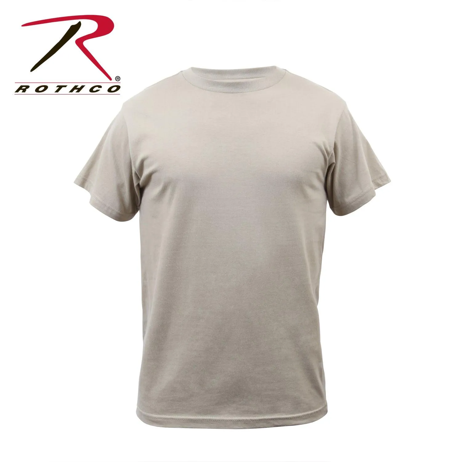 Rothco Solid Color 100% Cotton T-Shirt