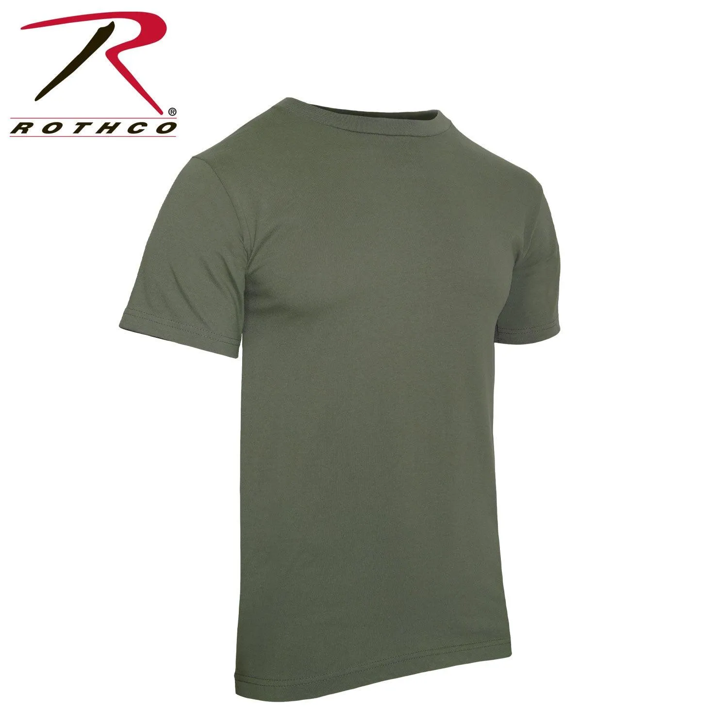 Rothco Solid Color 100% Cotton T-Shirt