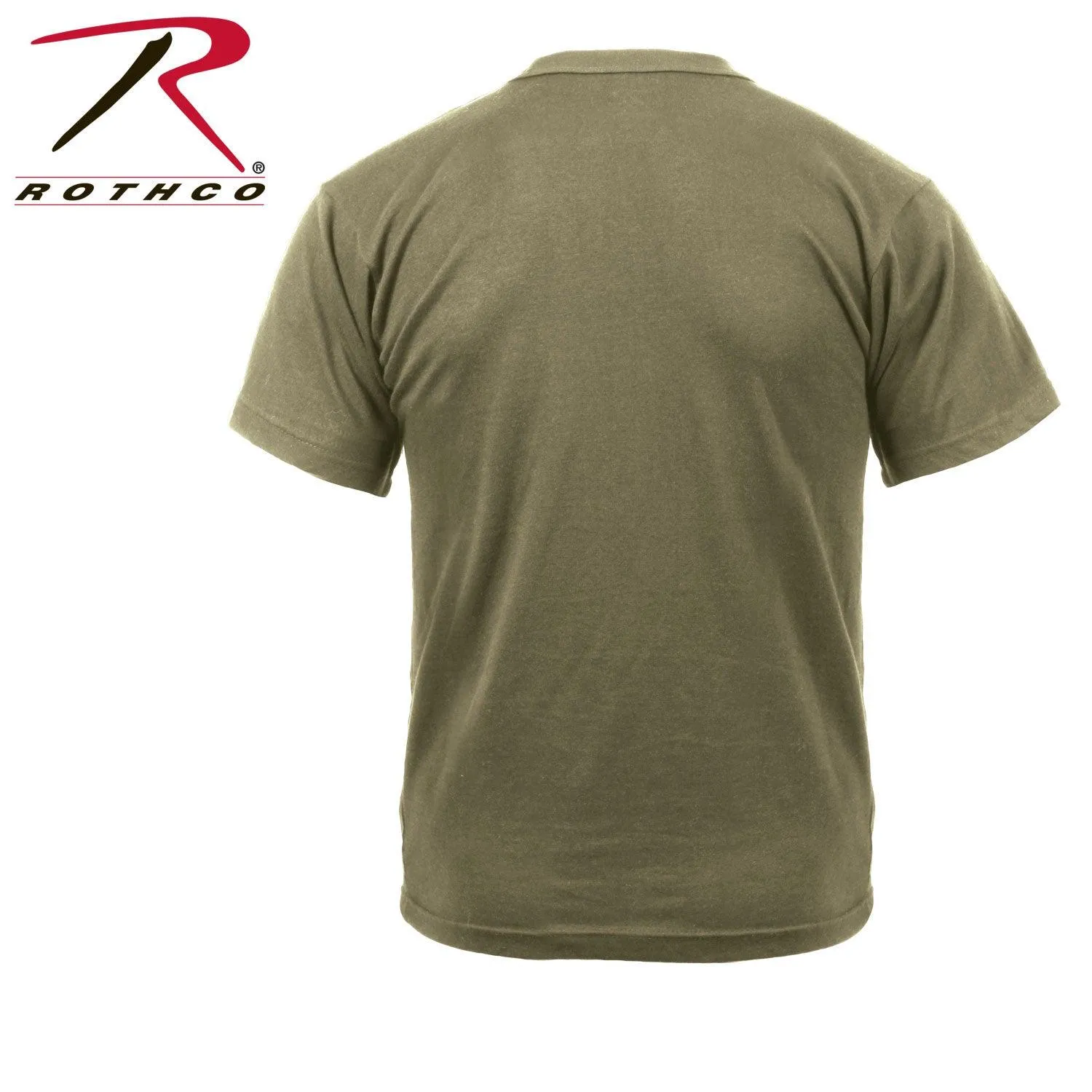 Rothco Solid Color 100% Cotton T-Shirt