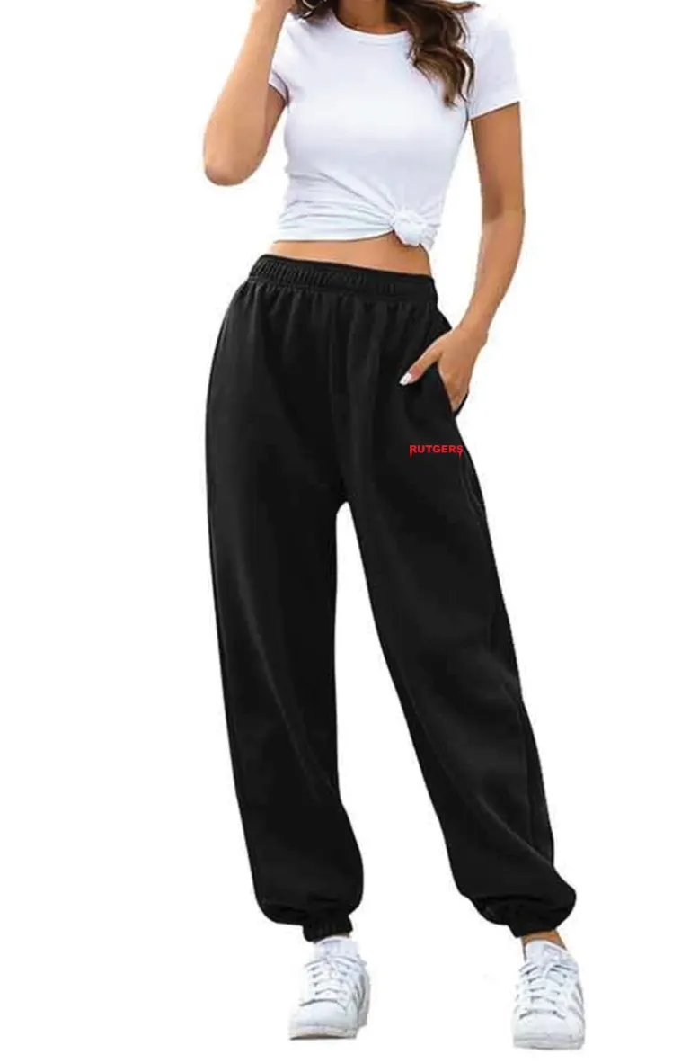 Rutgers Embroidered Sweatpants