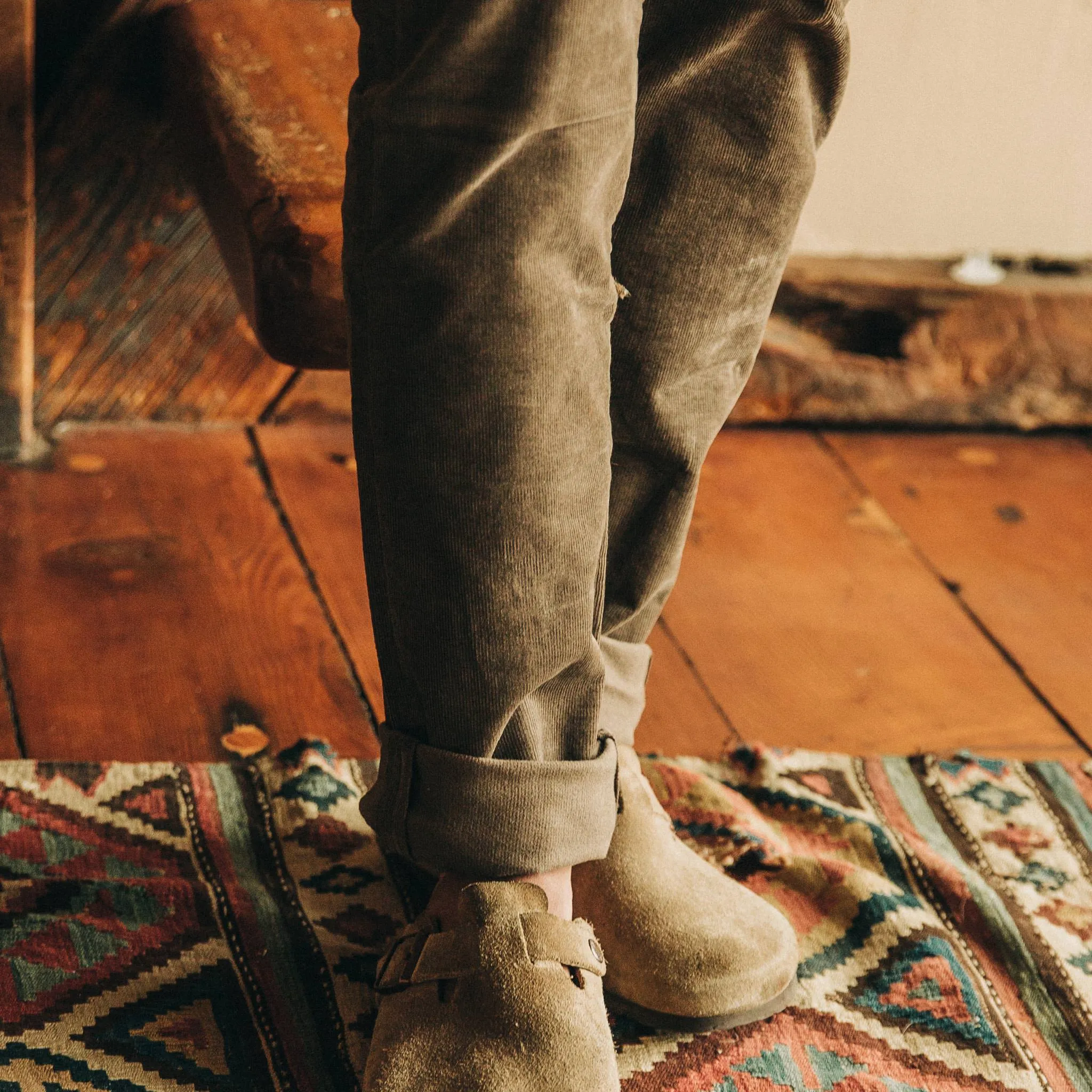 The Democratic All Day Pant in Espresso Cord