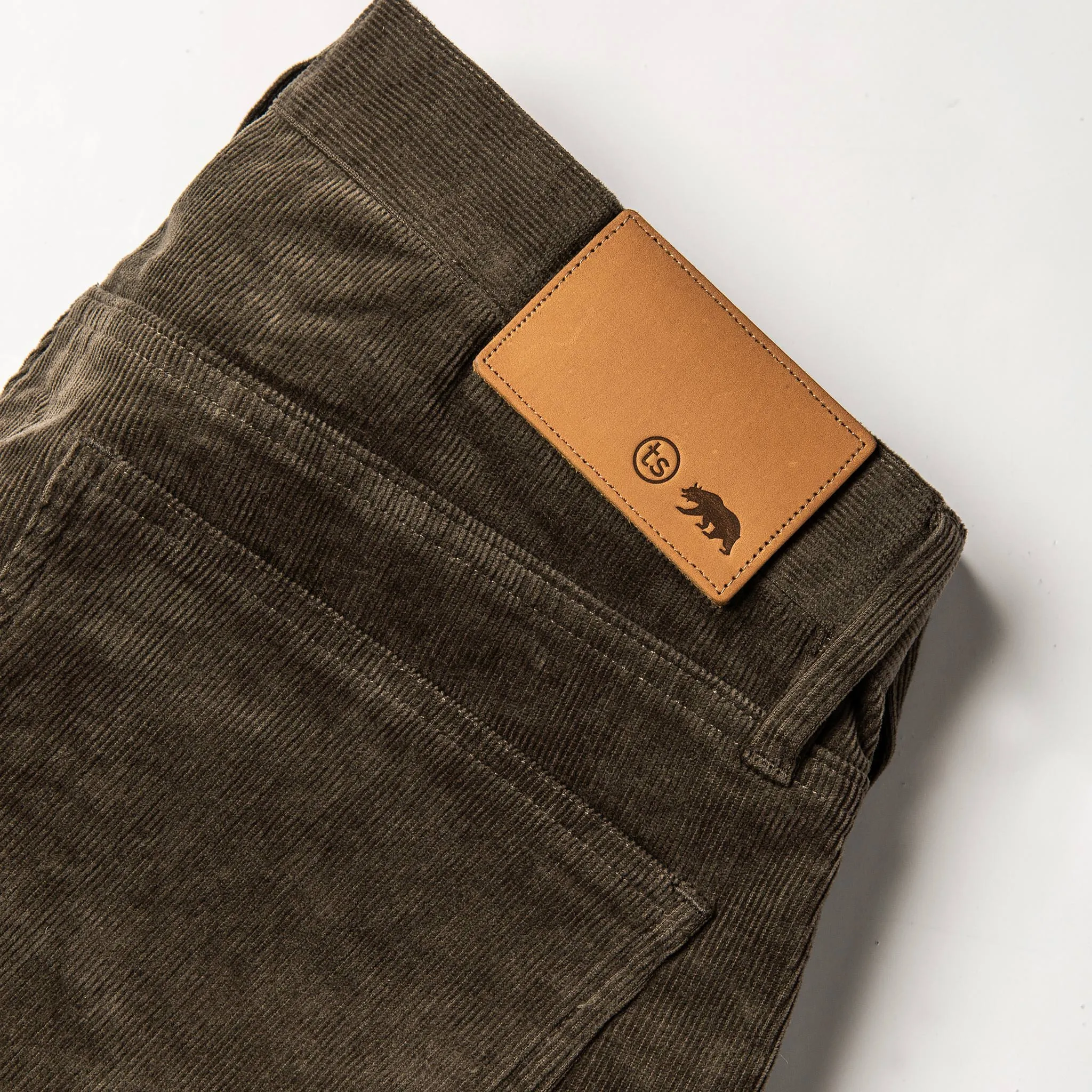 The Democratic All Day Pant in Espresso Cord