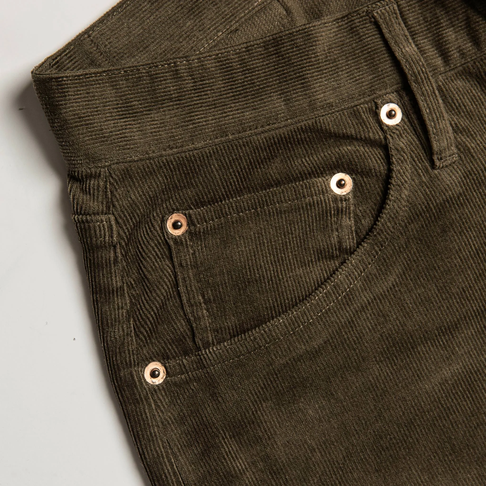 The Democratic All Day Pant in Espresso Cord