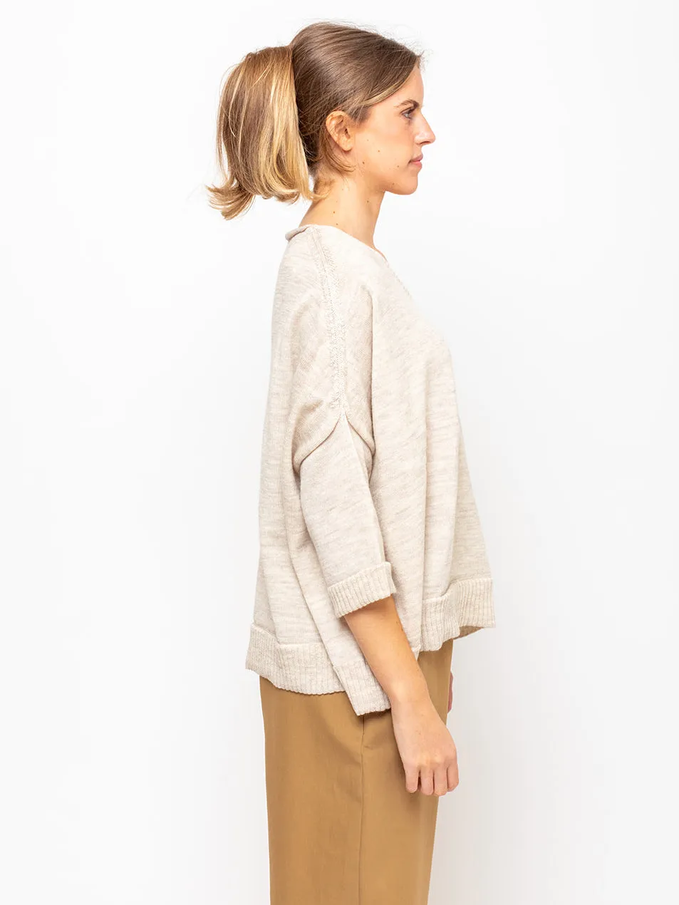 V-Neck Mariniere Sweater