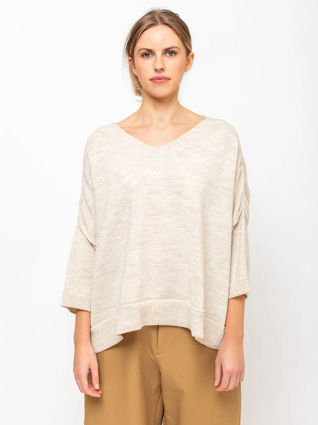 V-Neck Mariniere Sweater