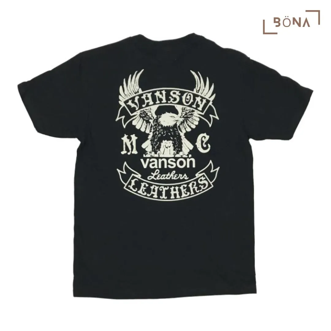 Vanson Leathers 印花T裇 Vanson Leather Eagle Short Sleeve Tee