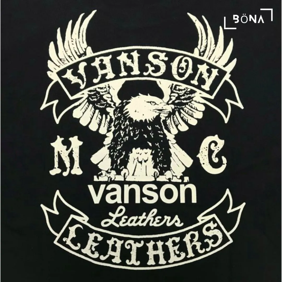 Vanson Leathers 印花T裇 Vanson Leather Eagle Short Sleeve Tee