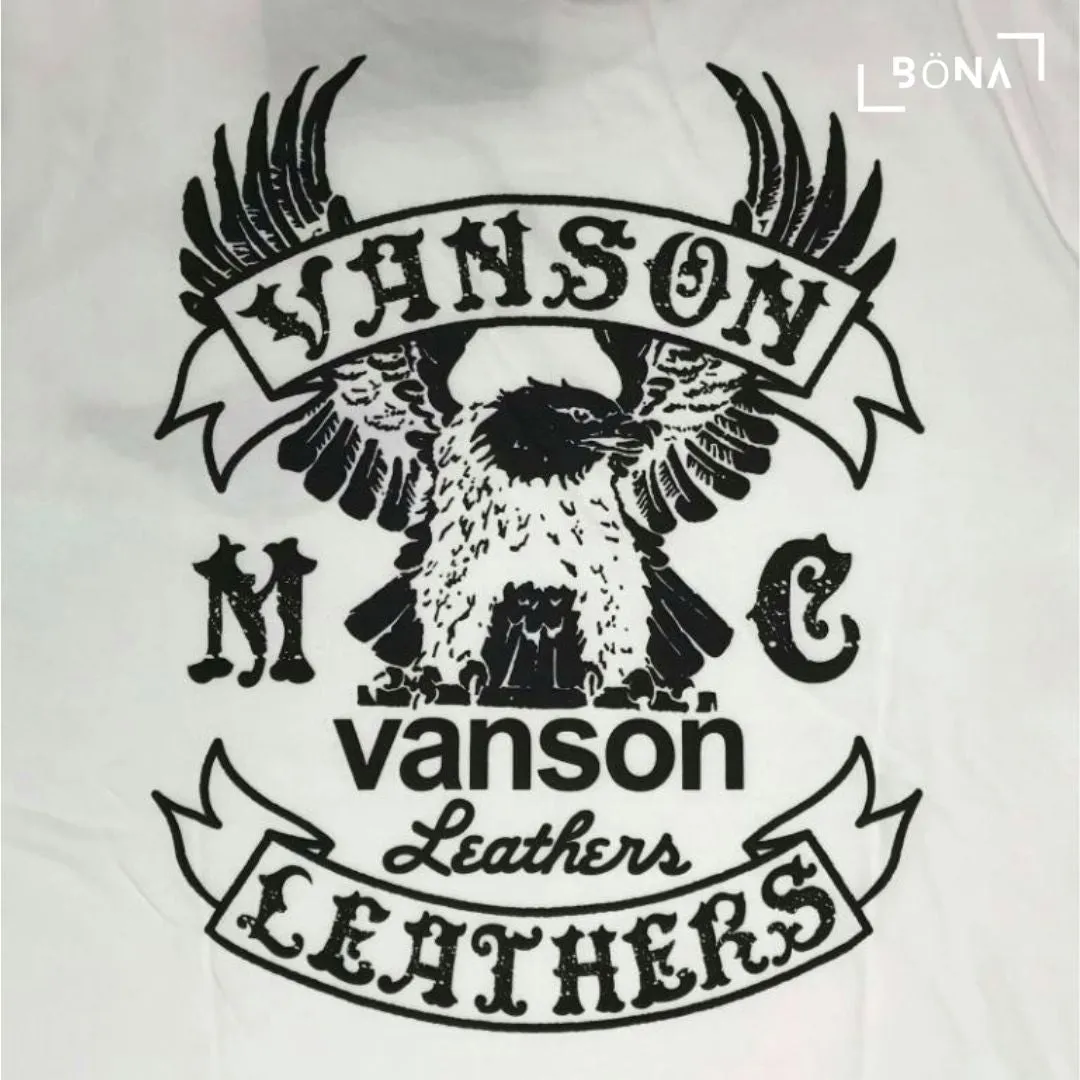 Vanson Leathers 印花T裇 Vanson Leather Eagle Short Sleeve Tee