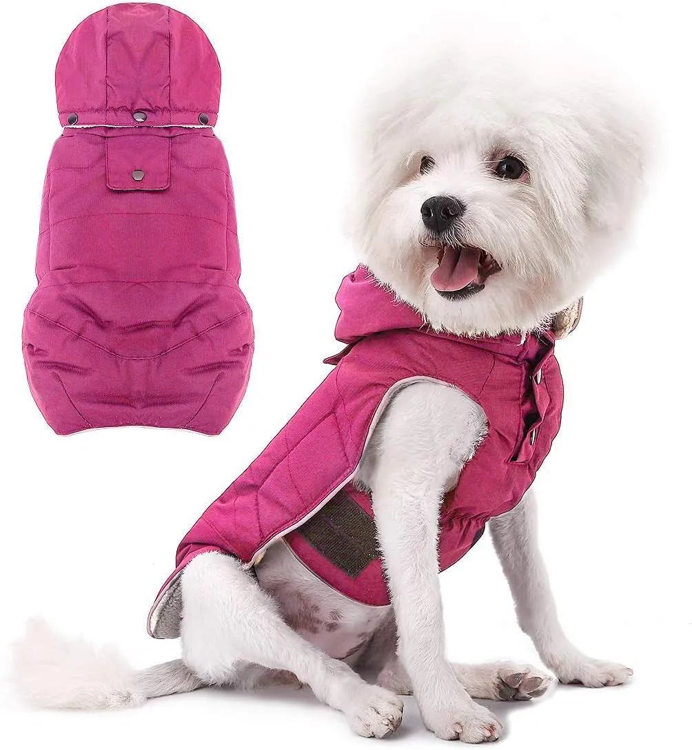 Warm Dog Jacket, Snowproof Windproof Waterproof Dog Winter